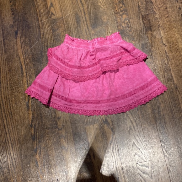 Katie J pink ruffle skirt - Picture 2 of 2